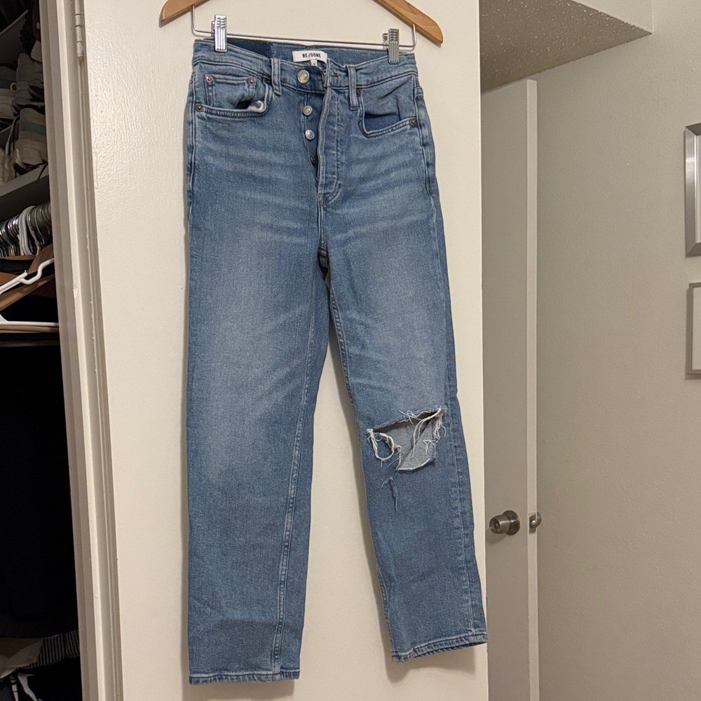 Re/done Blue Women's Jeans